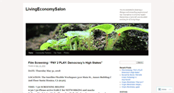 Desktop Screenshot of livingeconomysalon.com